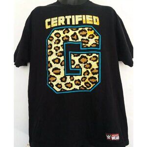 WWE Authentic Wear Certified G T-shirt Size XL